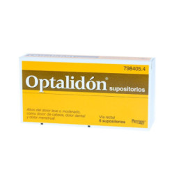 Optalidon 500 mg 75 mg 6 supositorios