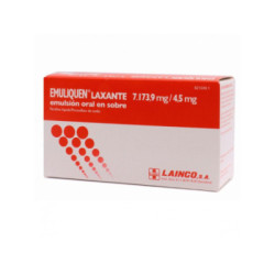 Emuliquen laxante 7173,9 mg 4,5 mg emulsion oral 10 sobres 15 ml