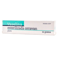 Vaselina esterilizada pura orravan pomada 1 tubo 32 g