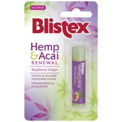 Blistex Hemp y Acai Sabor Frambuesa 1 Tubo 4,25 Gr