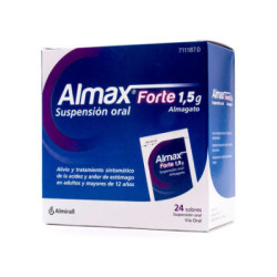 Almax forte 1,5 g suspension oral 24 sobres