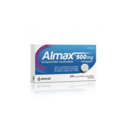 Almax 500 mg 24 comprimidos masticables