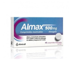 Almax 500 mg 48 comprimidos masticables