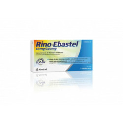 Rino-ebastel 10 mg/120 mg 7 capsulas duras de liberacion modificada