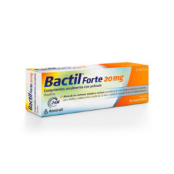 Bactil forte 20 mg 20 comprimidos recubiertos con pelicula