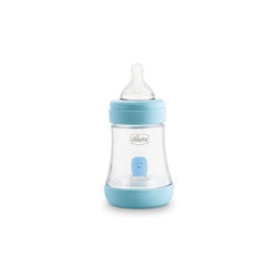 Biberon Chicco Perfect5 +0M Sil Azul 150Ml.