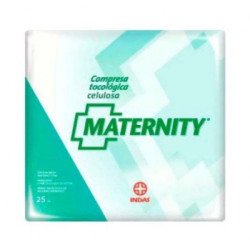 Indas Maternity Compresas Celulosa 25 U Ccl