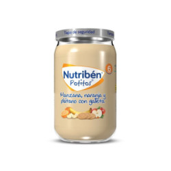 Nutriben Manzana Naranja Platano Y Galleta Tarrito 235 G