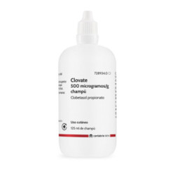 Clovate 500 Microgramos/G Champu Medicinal 1 Frasco 125
