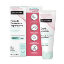 Suavinex Pomada Protectora Reparadora Calmante Con Pantenol Para Rozaduras 1 Tubo 75 Ml