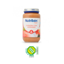 Nutriben Ternera Con Verduras 250 G.