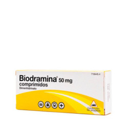 Biodramina 50 mg 12 comprimidos