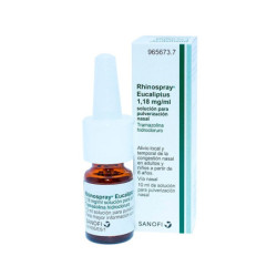 Rhinospray eucaliptus 1,18 mg/ml solucion para pulverizacion nasal 10 ml