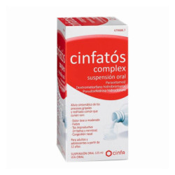 Cinfatos complex suspension oral 1 frasco 125 ml