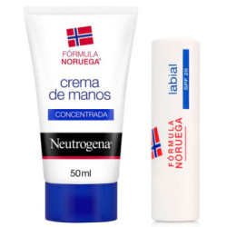 Neutrogena Pack Crema De Manos De Hidratación Intensa 50 Ml. + Labial