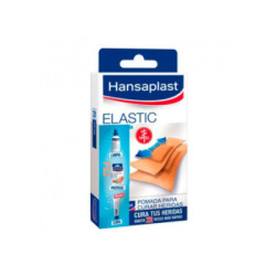 Hansaplast Elastic Aposito Adhesivo 2 Tamaños 20 Strips